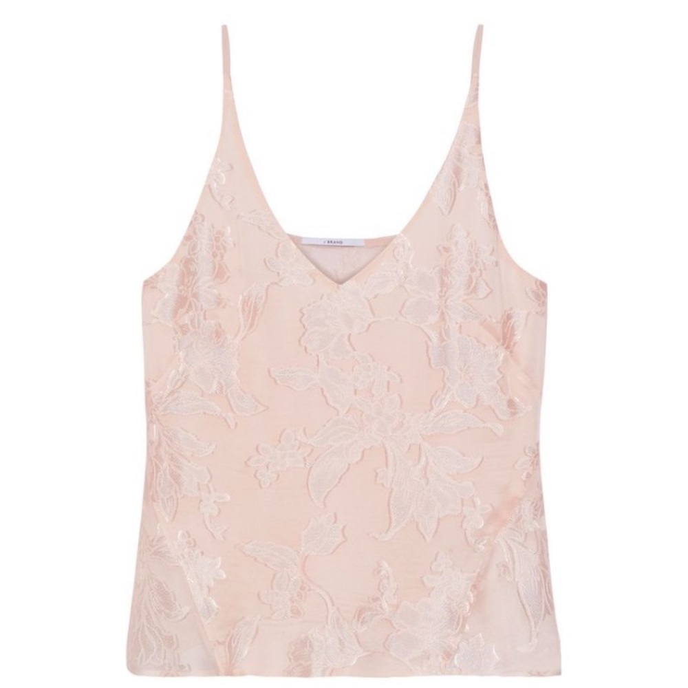 J Brand Silk-blend camisole